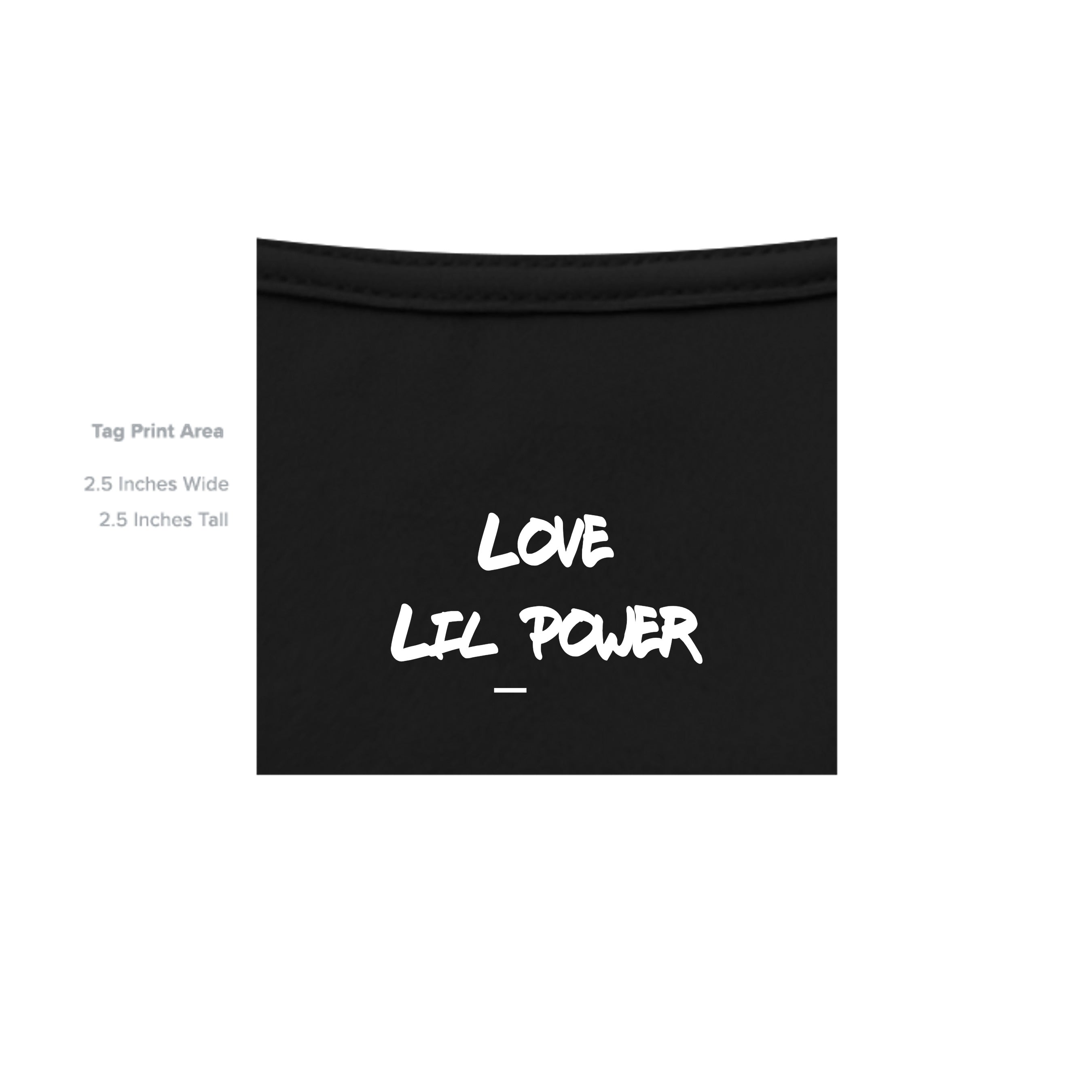 SLD BLK TRIBLEND - 3413C - INSIDE_TAG_LINE